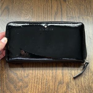 Kate Spade patent leather wallet